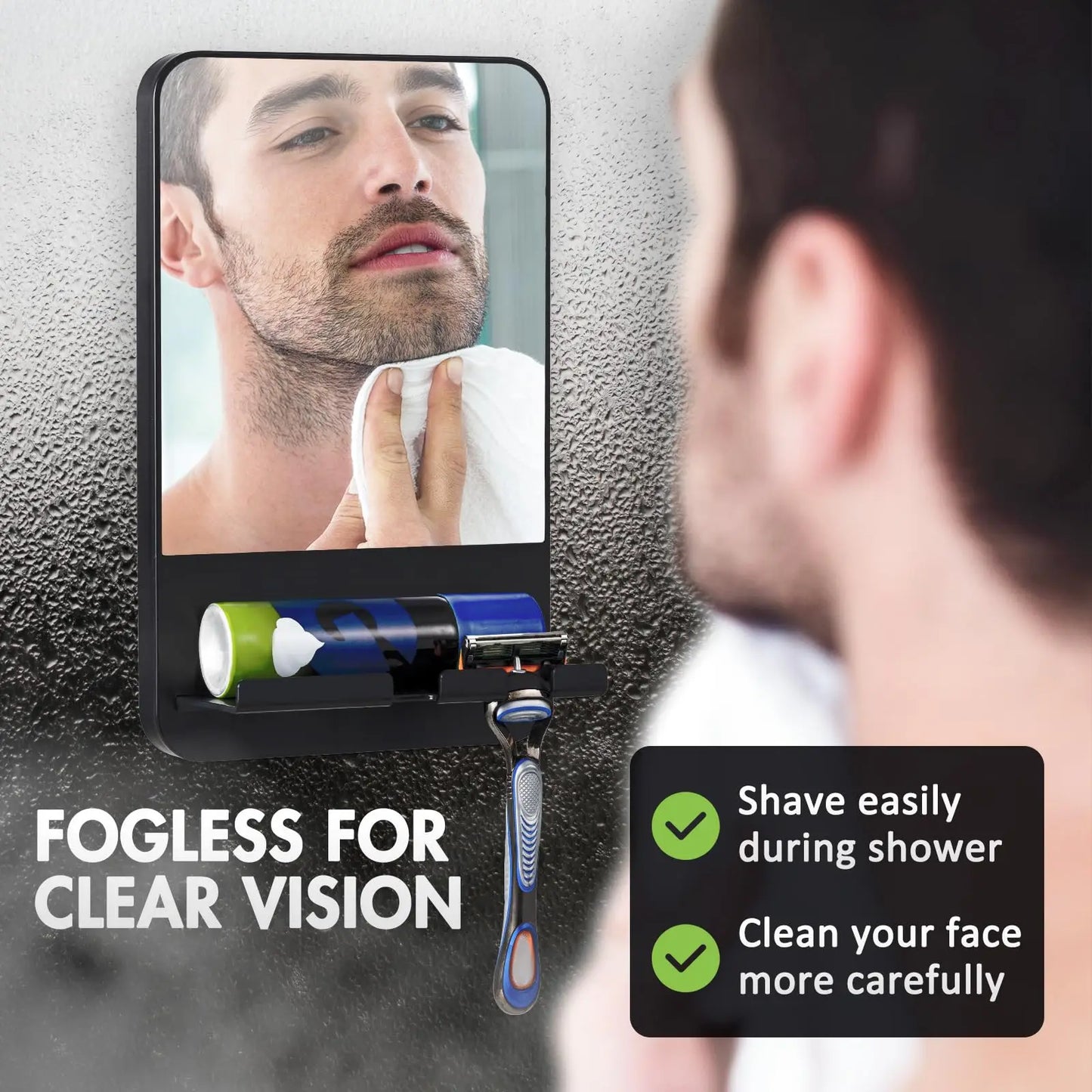 Roduro - Fog Free Shower Mirror
